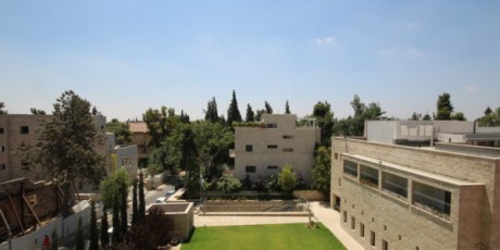 View from the apartment towards Yad Ben Zvi